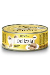 Reflex Plus Delizzia Kıyılmış Tavuklu Kedi Yaş Maması 85 Gr (12 Adet) - REFLEX PLUS