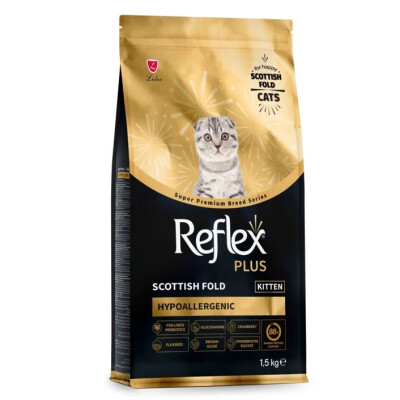 Reflex Plus Hipoalerjenik Scottish Fold Yavru Kedi Maması 1,5 kg - REFLEX PLUS