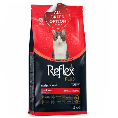 Reflex Plus Kuzu Etli Pirinçli Yetişkin Kedi Maması 1,5 Kg - 1