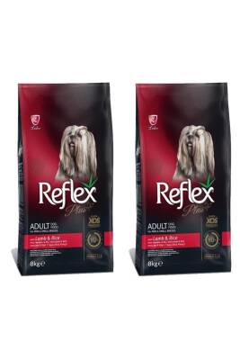 Reflex Plus Kuzulu Pirinçli Küçük Irk Yetişkin Köpek Maması 8Kg (2 Adet) - 1