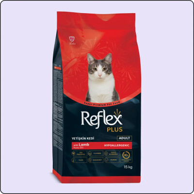 Reflex Plus Kuzulu Ve Pirinçli Yetişkin Kedi Maması 15 Kg - REFLEX PLUS