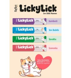 Reflex Plus LickyLick Sıvı Kedi Ödül Maması 15 Gr (72 Adet) - 3