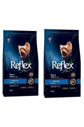 Reflex Plus Mini ve Küçük Irk Somonlu Yetişkin Köpek Maması 8Kg (2 Adet) - REFLEX PLUS