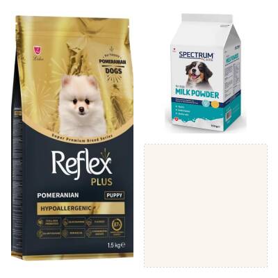 Reflex Plus Pomeranian 1,5 kg Yavru Köpek Maması Ve Süt Tozu 150 gr - 1