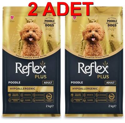 ​Reflex Plus Poodle Yetişkin Köpek Maması 2 kg (2 Adet) - 1