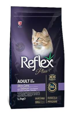 Reflex Plus Skin Care Somonlu 1,5 kg Yetişkin Kedi Maması - 1