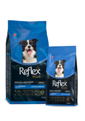 Reflex Plus Somonlu Orta Ve Büyük Irk Yetişkin Köpek Maması 3 Kg - REFLEX PLUS