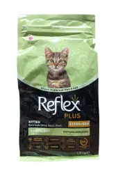 Reflex Plus Tavuklu Kısırlaştırılmış Yavru Kedi Maması 1,5 Kg - REFLEX PLUS