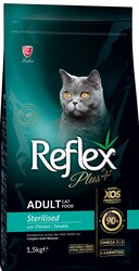 Reflex Plus Tavuklu Kısırlaştırılmış Yetişkin Kedi Maması 1,5 Kg - REFLEX PLUS