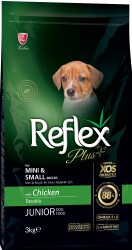 Reflex Plus Tavuklu Mini Ve Küçük Irk Yavru Köpek Maması 3 Kg - REFLEX PLUS