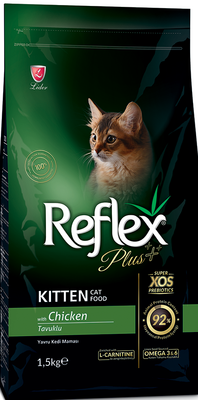 Reflex Plus Tavuklu Yavru Kedi Maması 1,5 Kg - 1