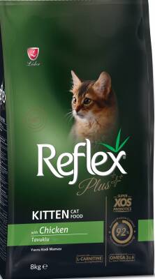 Reflex Plus Tavuklu Yavru Kedi Maması 8 Kg - 1