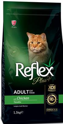 Reflex Plus Tavuklu Yetişkin Kedi Maması 1,5 Kg - 1