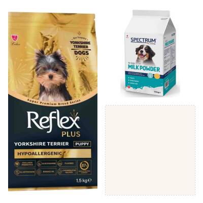 Reflex Plus Yorkshire Terrier 1,5 kg Yavru Köpek Maması Ve Süt Tozu 150 gr - 1