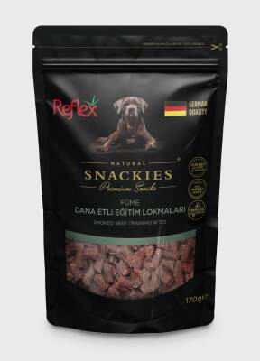 Reflex Snackies Füme Dana Etli Eğitim Lokmaları 170 Gr Köpek Ödül Maması - 2