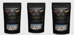 Reflex Snackies Morina Balık Derisi Küpleri 130 Gr Köpek Ödül Maması (3 adet) - 1