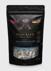 Reflex Snackies Morina Balık Derisi Küpleri 130 Gr Köpek Ödül Maması - 2