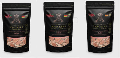 Reflex Snackies Tavuklu Ve Alaska Mezgitli Sushi 90 Gr Köpek Ödül Maması (3 Adet) - 1