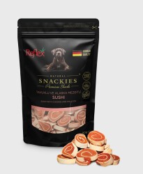 Reflex Snackies Tavuklu Ve Alaska Mezgitli Sushi 90 Gr Köpek Ödül Maması - 1