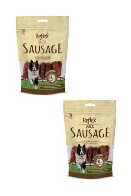 Reflex Sausage Ördekli Sosis Köpek Ödül Maması 80G (2 Adet) - 1