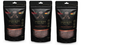 Reflex Snackies Füme Dana Etli Çubuk 170 Gr Köpek Ödül Maması (3 Adet) - 1