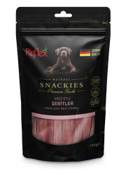 Reflex Snackies Keçi Etli Şerit Tahılsız Köpek Ödül Çubukları 170 Gr (16 Adet) - REFLEX