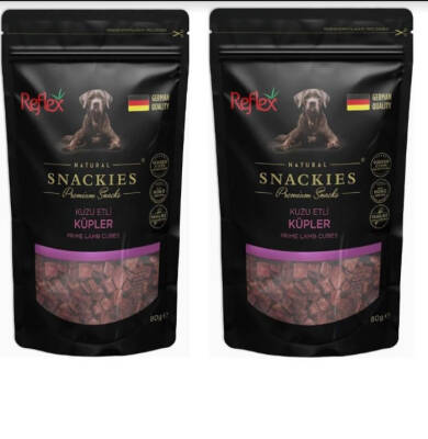 Reflex Snackies Kuzu Eti Küp 170 Gr Köpek Ödül Maması (2 Adet) - 1