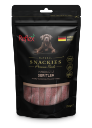 Reflex Snackies Manda Etli Şerit Tahılsız Köpek Ödül Çubukları 170 Gr (16 Adet) - REFLEX