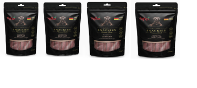 Reflex Snackies Manda Etli Şeritler 170 Gr Köpek Ödül Maması (4 Adet) - 1