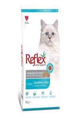 Reflex Somonlu ve Pirinçli Kısırlaştırılmış Kedi Maması 10kg - 1