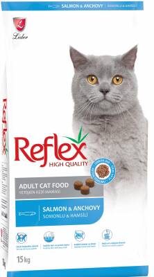 Reflex Somonlu Ve Hamsili 15 Kg Yetişkin Kedi Maması - 1