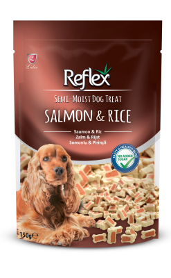 Reflex Semi Moist Somonlu Pirinçli Köpek Ödül Maması 150gr - 1