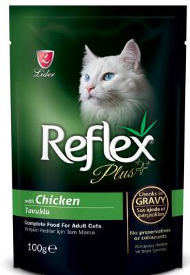 Reflex Tavuklu Islak Kedi Maması 100gr - 1