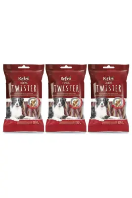 Reflex Twister Kümes Ve Av Hayvanlı Köpek Ödül Çubukları 100 Gr (3 Adet) - 1