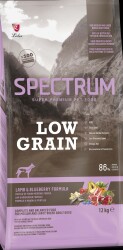 Spectrum Low Grain Kuzu Etli Yaban Mersinli Yetişkin Köpek Maması 12 Kg - SPECTRUM 