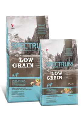 Spectrum Low Grain Somonlu Hamsili Yaban Mersinli Mini Ve Küçük Irk Yetişkin Köpek Maması 2.5 Kg - 1