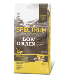 Spectrum Low Grain Tavuklu Hindili Kızılcıklı Yetişkin Kedi Maması 2 Kg. - SPECTRUM 