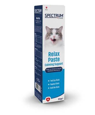 Spectrum Relax Kediler İçin Rahatlık Ve Sakinliği Destekleyen Malt Macunu 30 gr - 1