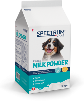 Spectrum Yavru Ve Anne Köpekler için Taurinli Ve Multivitaminli Süt Tozu 150 Gr - 1