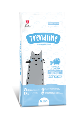 Trendline Kısırlaştırılmış Yetişkin Kedi Maması 10 kg - 1