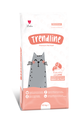 Trendline Kuzulu Yetişkin Kedi Maması 10 kg - 1