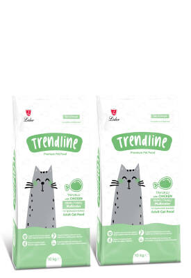 Trendline Multicolor Renkli Taneli Yetişkin Kedi Maması 10 kg (2 Adet) - 1