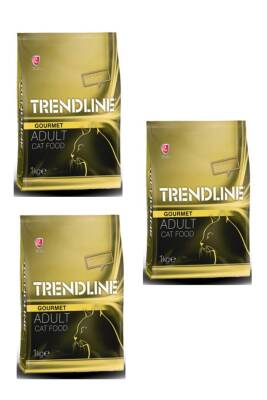 Trendline Multıcolor Yetişkin Kedi Maması 1 Kg (3 Adet) - 1