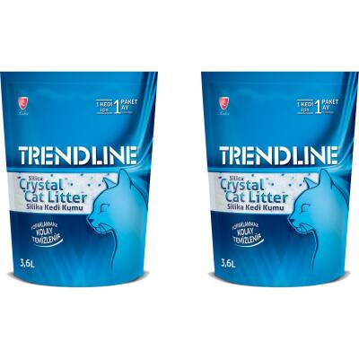 Trendline Silika Kristal Kedi Kumu 3.6 Lt (2 Adet) - 1