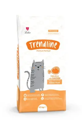 Trendline Kitten Tavuklu Yavru Kedi Maması 15 Kg - 1