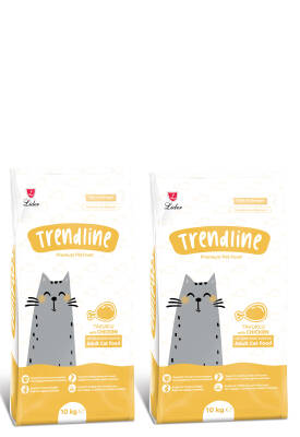 Trendline Tavuklu Yetişkin Kedi Maması 10 kg (2 Adet) - 1