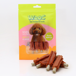 Wooc Tavşan Kaburga Köpek Ödülü 75 Gr (6 Adet) - 1