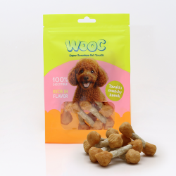 Wooc Tavuklu Munchy Kemik Köpek Ödülü 75 Gr (6 Adet) - WOOC
